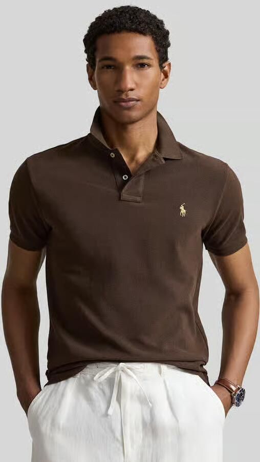 Polo Ralph Lauren slim fit poloshirt van puur katoen - Foto 2