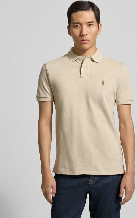 Polo Ralph Lauren Polo Shirt Korte Mouw POLO COUPE DROITE EN COTON BASIC MESH - Foto 2