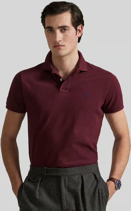 Polo Ralph Lauren Polo Shirt Korte Mouw POLO AJUSTE SLIM FIT EN COTON BASIC MESH - Foto 3