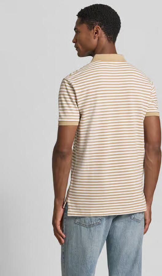 Polo Ralph Lauren slim fit poloshirt van puur katoen model 'YD MESH STRIPE POLO' - Foto 2