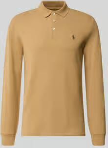 Polo Ralph Lauren Polo Shirt Lange Mouw POLO COUPE AJUSTEE SLIM FIT EN COTON STRECH MESH - Foto 2