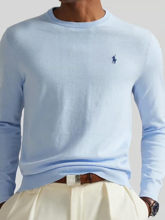 Polo Ralph Lauren Slim fit pullover van puur katoen - Foto 2