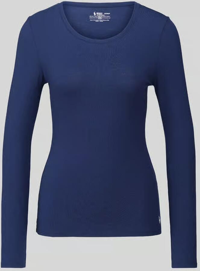 Polo Ralph Lauren Slim fit shirt met lange mouwen van katoenmix