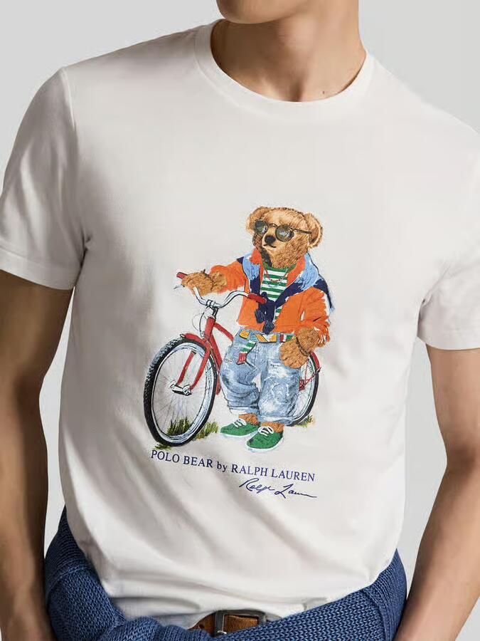 Polo Ralph Lauren T-shirt Korte Mouw T-SHIRT POLO BEAR AJUSTE EN COTON
