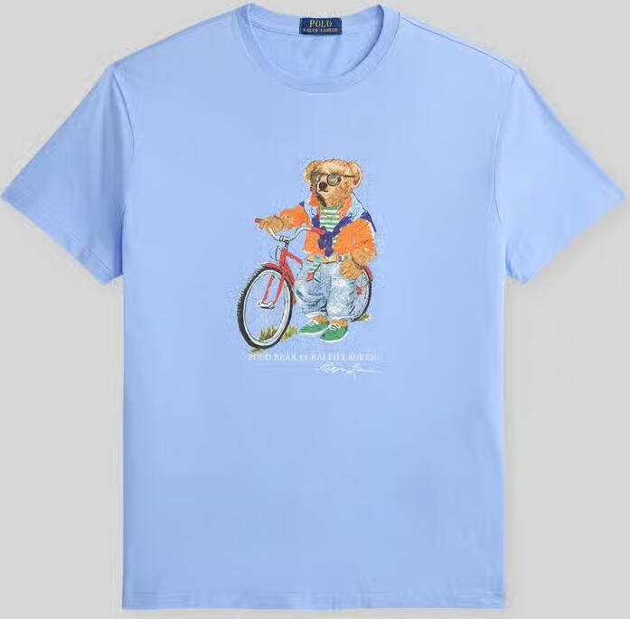 Polo Ralph Lauren slim fit T-shirt met polo bear-print - Foto 2