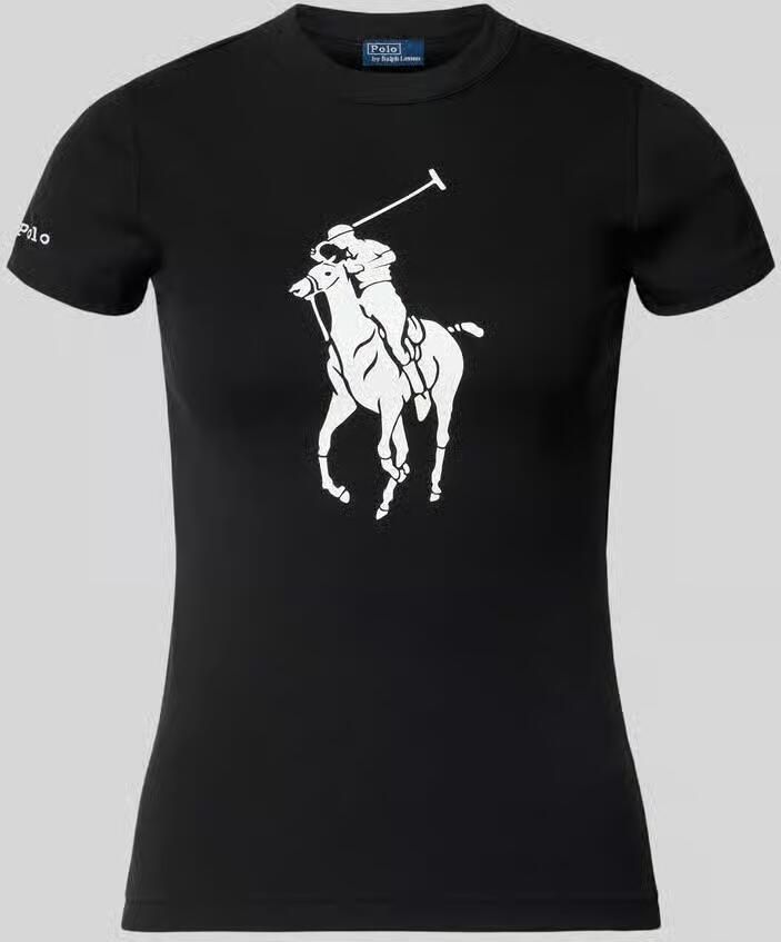 Polo Ralph Lauren slim fit T-shirt van katoenmix - Foto 2