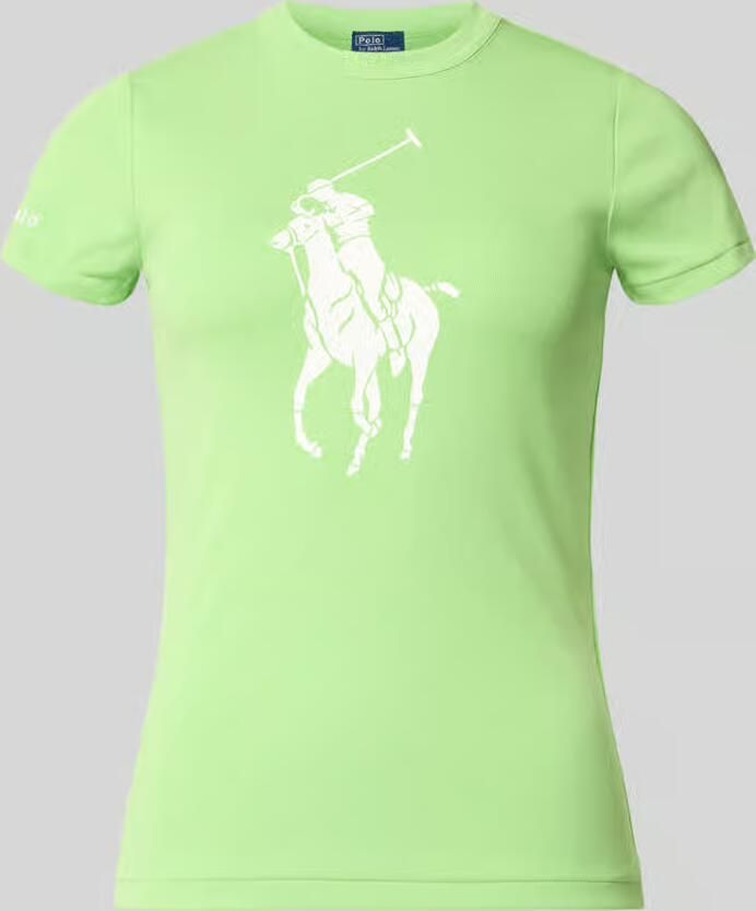 Polo Ralph Lauren slim fit T-shirt van katoenmix - Foto 2