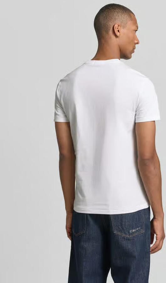 Polo Ralph Lauren Slim Fit t-shirt van pure katoen met polo bear-print model '26 1' - Foto 3