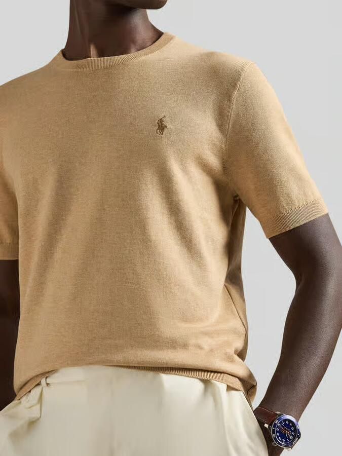 Polo Ralph Lauren Slim Fit T-shirt van puur katoen
