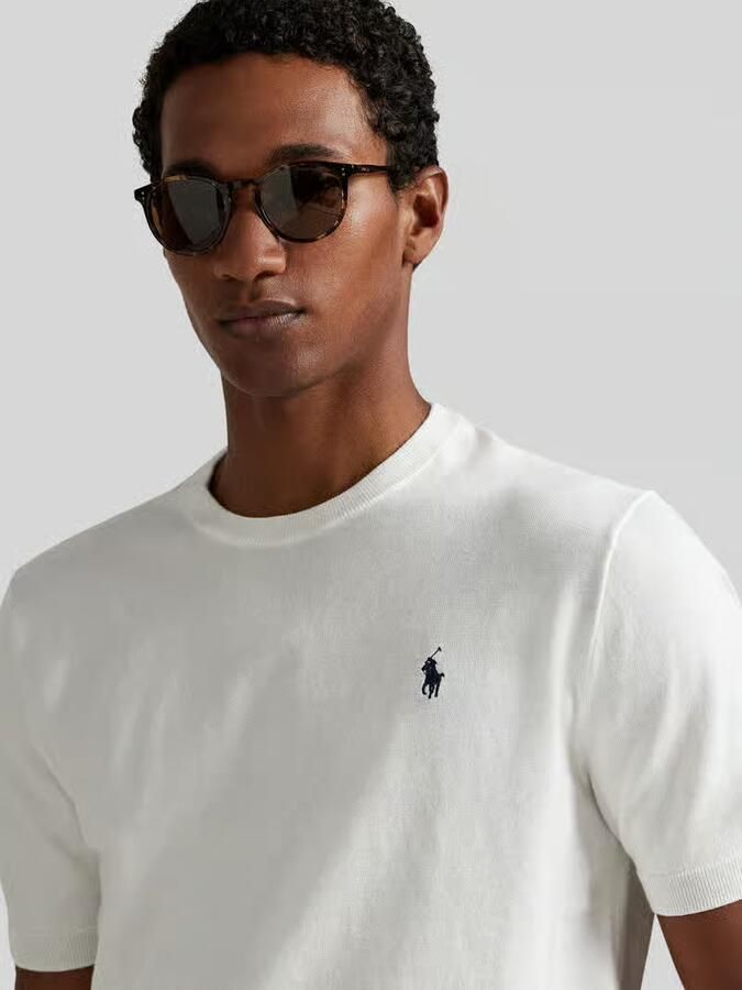 Polo Ralph Lauren Slim Fit T-shirt van puur katoen