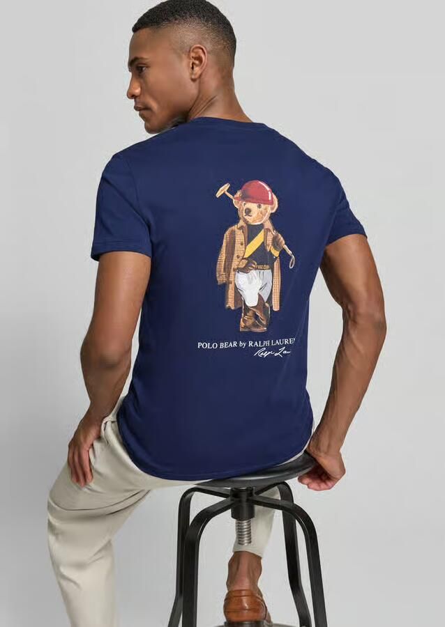 Polo Ralph Lauren Slim Fit T-shirt van puur katoen