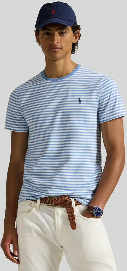 Polo Ralph Lauren Slim Fit T-shirt van puur katoen - Foto 4