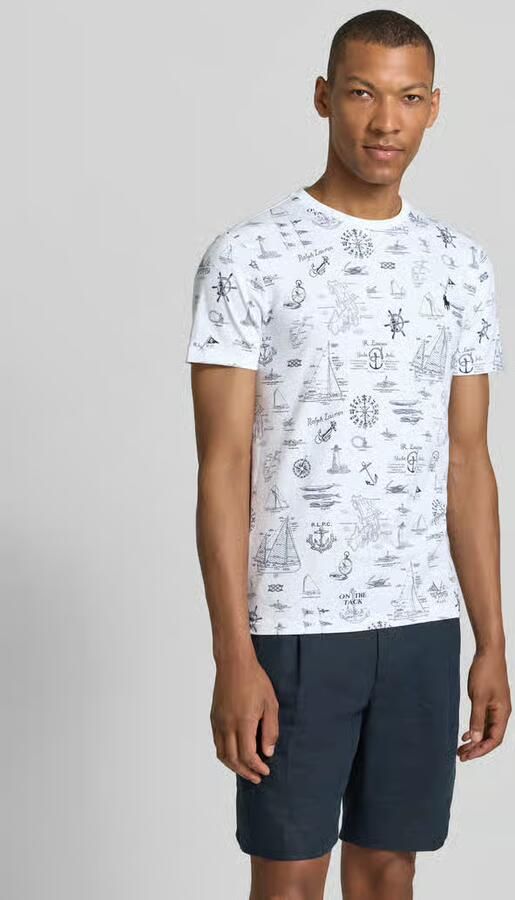 Polo Ralph Lauren slim fit T-shirt van puur katoen - Foto 3