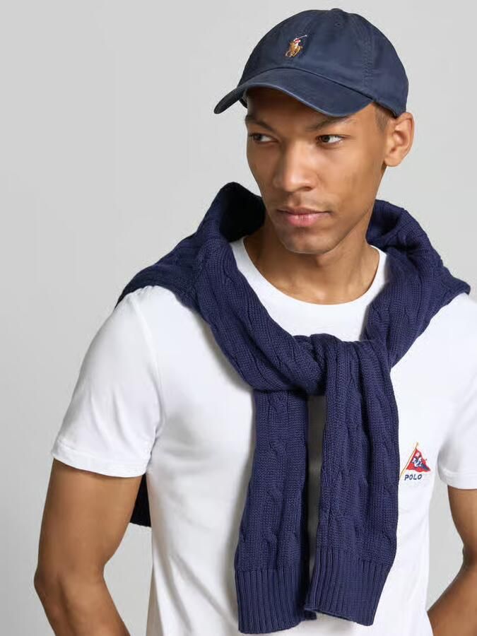 Polo Ralph Lauren slim fit T-shirt van puur katoen met polo bear-print motief