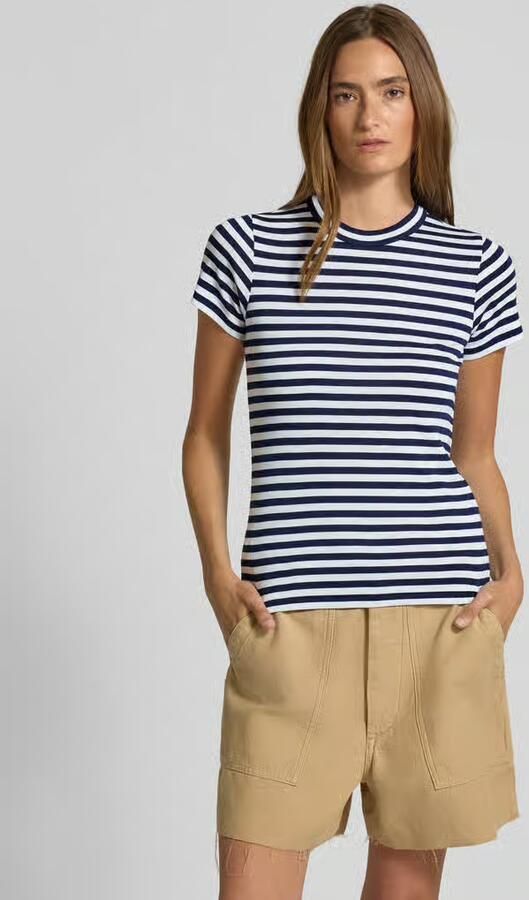 Polo Ralph Lauren Slim fit T-shirt van puur katoen met ronde hals - Foto 3
