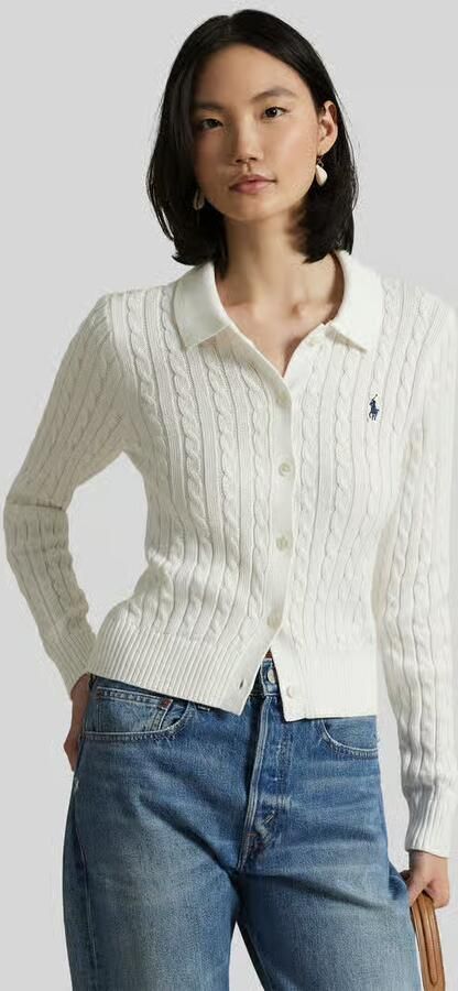 Polo Ralph Lauren Slim fit vest van puur katoen - Foto 4
