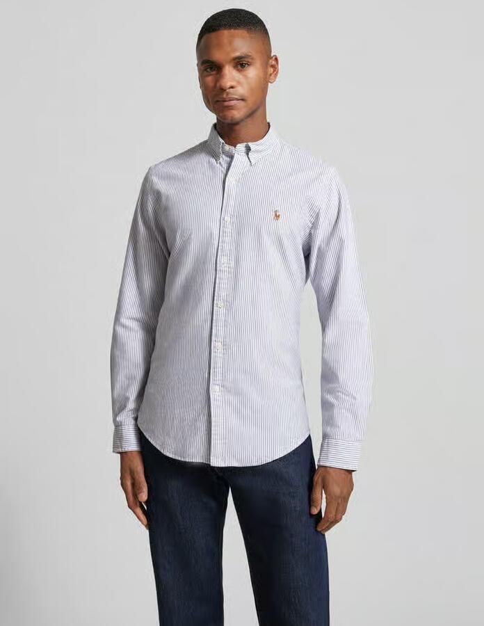 Polo Ralph Lauren Slim fit vrijetijdsoverhemd met button-downkraag - Foto 2