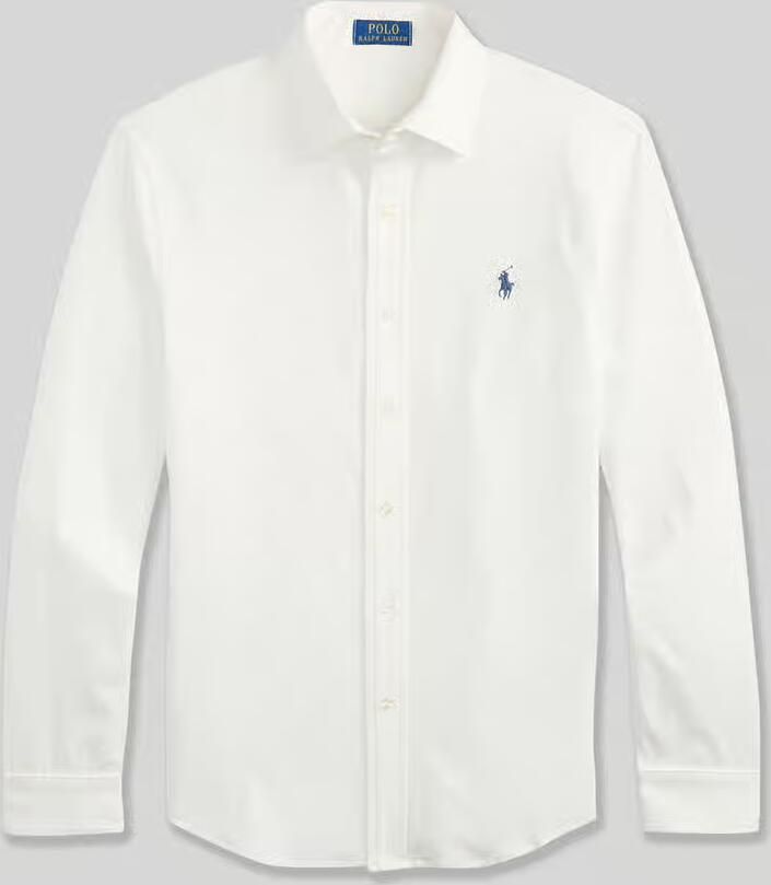 Polo Ralph Lauren Slim Fit vrijetijdsoverhemd met gestikt logo