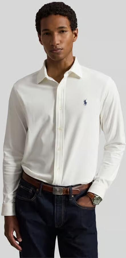 Polo Ralph Lauren Slim Fit vrijetijdsoverhemd met gestikt logo - Foto 3