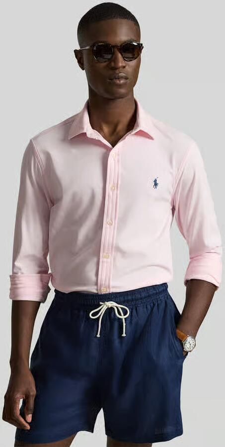 Polo Ralph Lauren Slim Fit vrijetijdsoverhemd met gestikt logo - Foto 3
