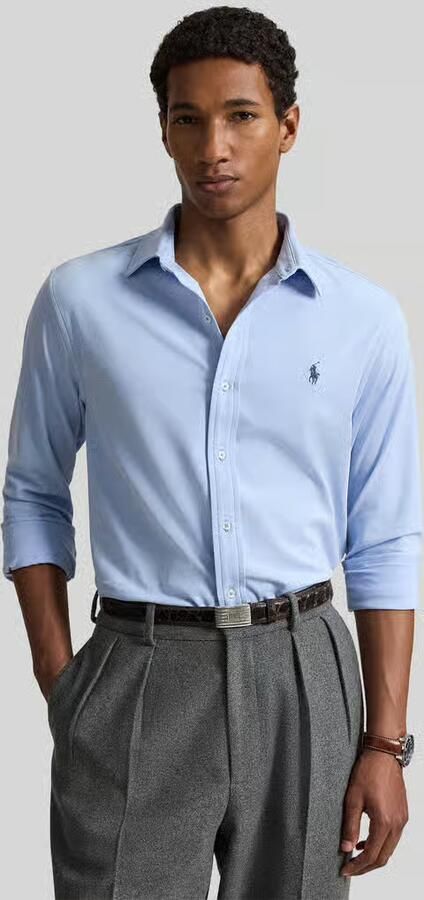 Polo Ralph Lauren Slim Fit vrijetijdsoverhemd met gestikt logo - Foto 3