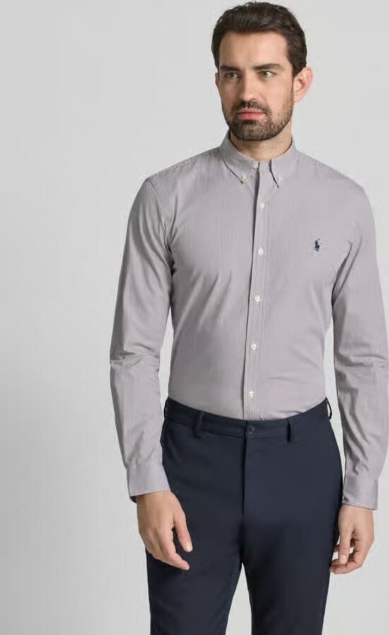 Polo Ralph Lauren Slim fit vrijetijdsoverhemd met knoopsluiting - Foto 2