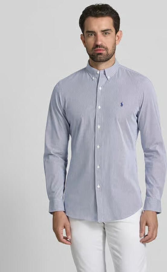 Polo Ralph Lauren Slim fit vrijetijdsoverhemd met knoopsluiting - Foto 2
