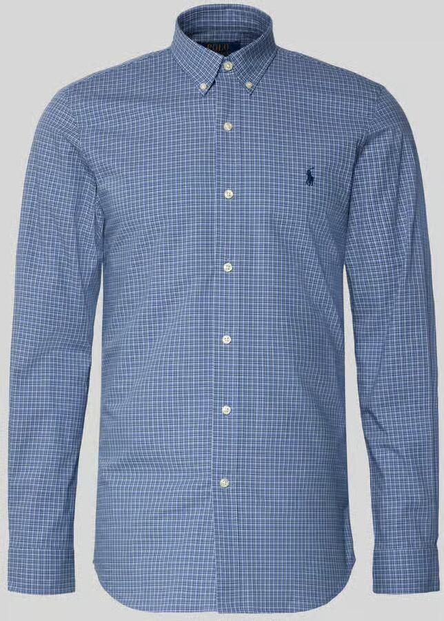 Polo Ralph Lauren Slim fit vrijetijdsoverhemd van katoenmix
