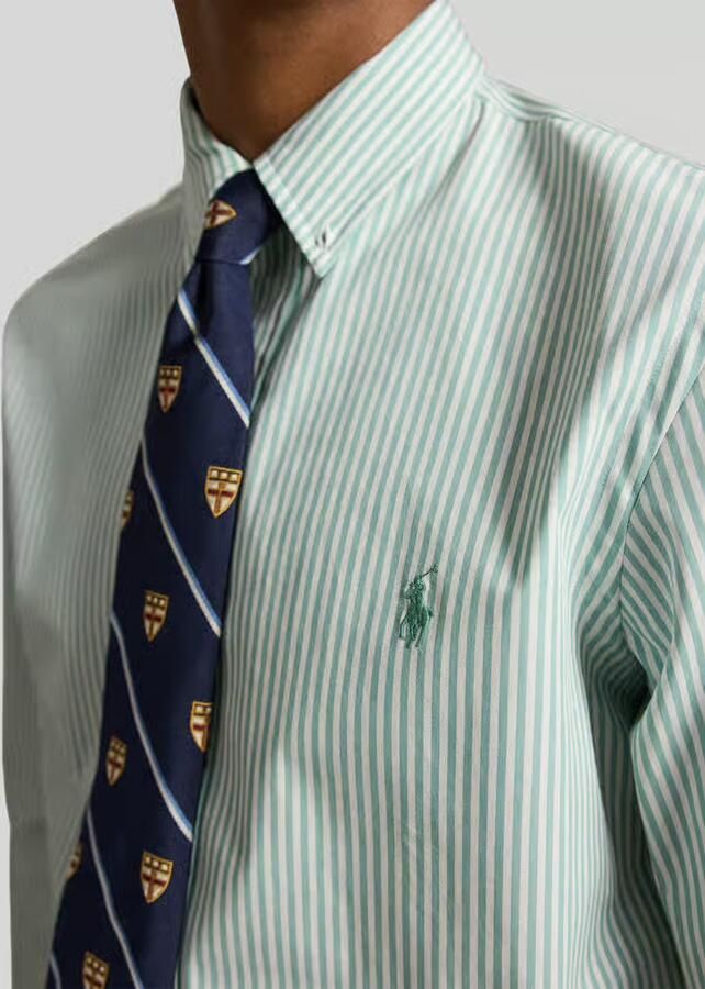 Polo Ralph Lauren slim fit vrijetijdsoverhemd van katoenmix