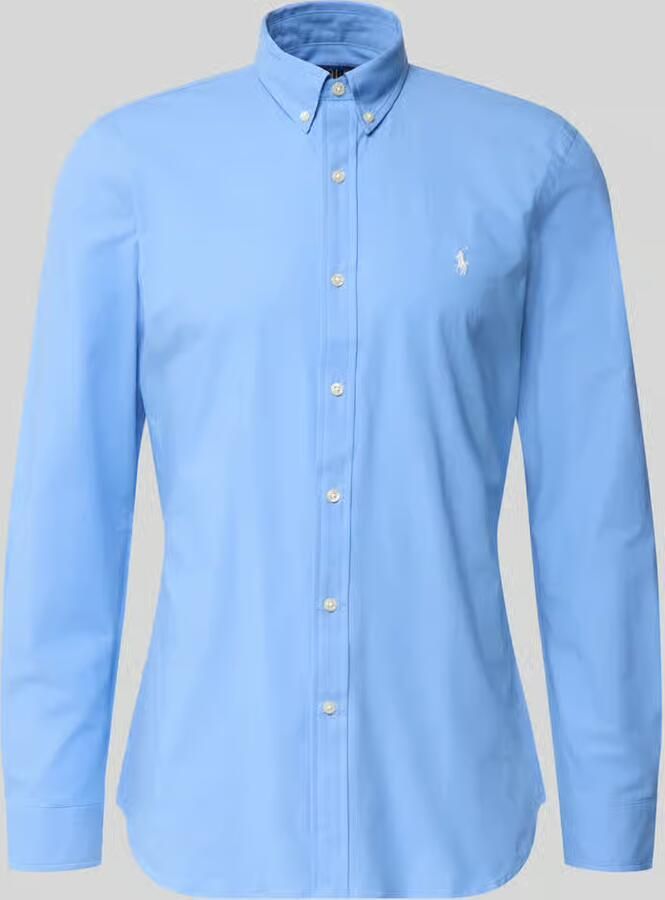 Polo Ralph Lauren slim fit vrijetijdsoverhemd van katoenmix