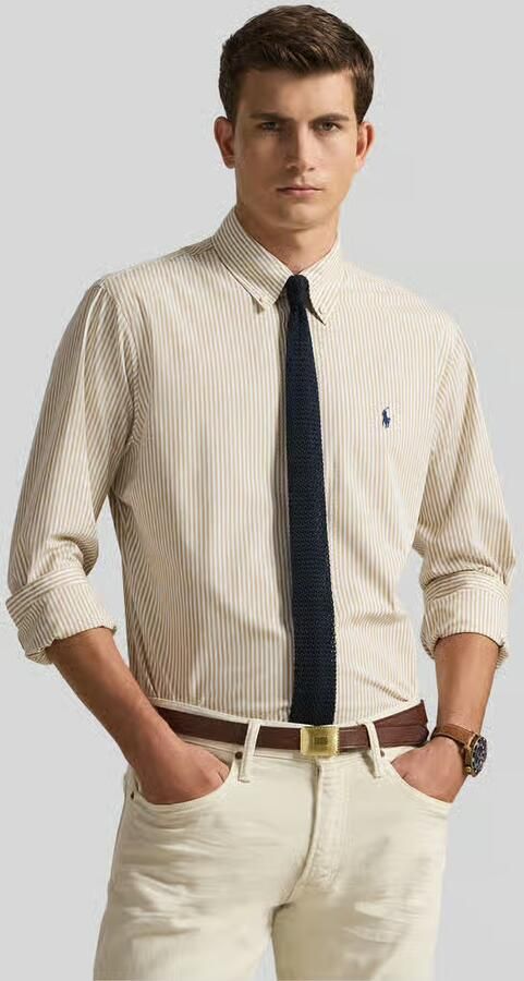 Polo Ralph Lauren slim fit vrijetijdsoverhemd van katoenmix - Foto 4