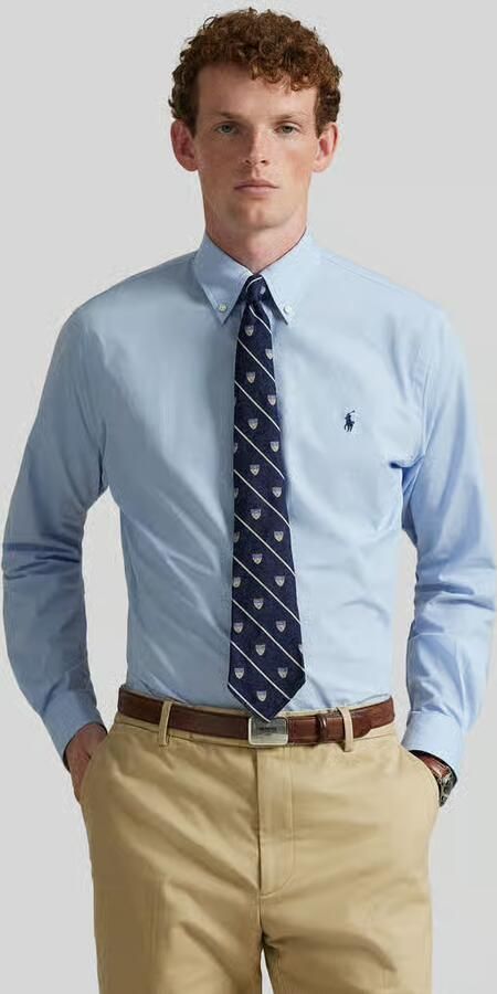 Polo Ralph Lauren slim fit vrijetijdsoverhemd van katoenmix - Foto 4