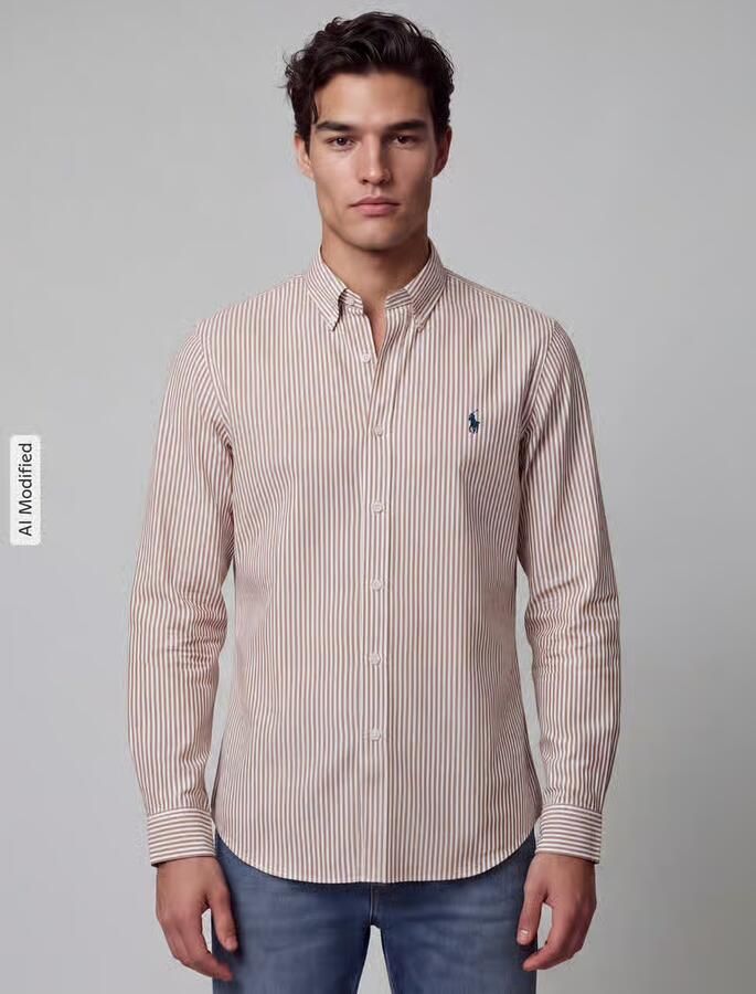 Polo Ralph Lauren Slim fit vrijetijdsoverhemd van katoenmix - Foto 2
