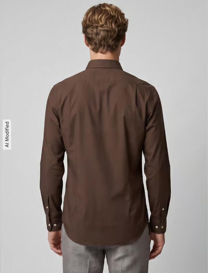 Polo Ralph Lauren slim fit vrijetijdsoverhemd van katoenmix