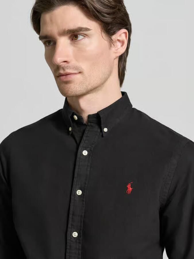Polo Ralph Lauren Slim fit vrijetijdsoverhemd met button-downkraag model 'OXFORD' - Foto 2