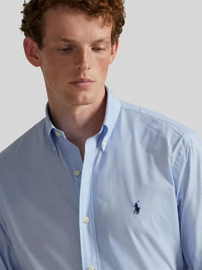 Polo Ralph Lauren slim fit vrijetijdsoverhemd van puur katoen