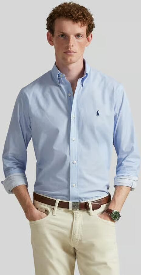 Polo Ralph Lauren slim fit vrijetijdsoverhemd van puur katoen - Foto 3