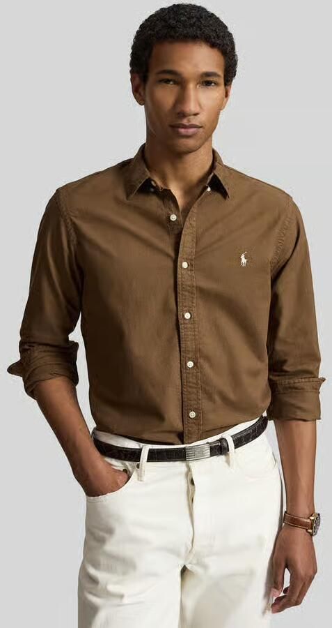 Polo Ralph Lauren Slim fit vrijetijdsoverhemd van puur katoen ' - Foto 3