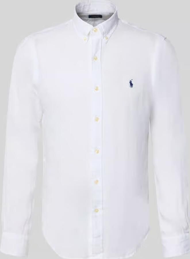 Polo Ralph Lauren Slim fit vrijetijdsoverhemd van puur linnen - Foto 2
