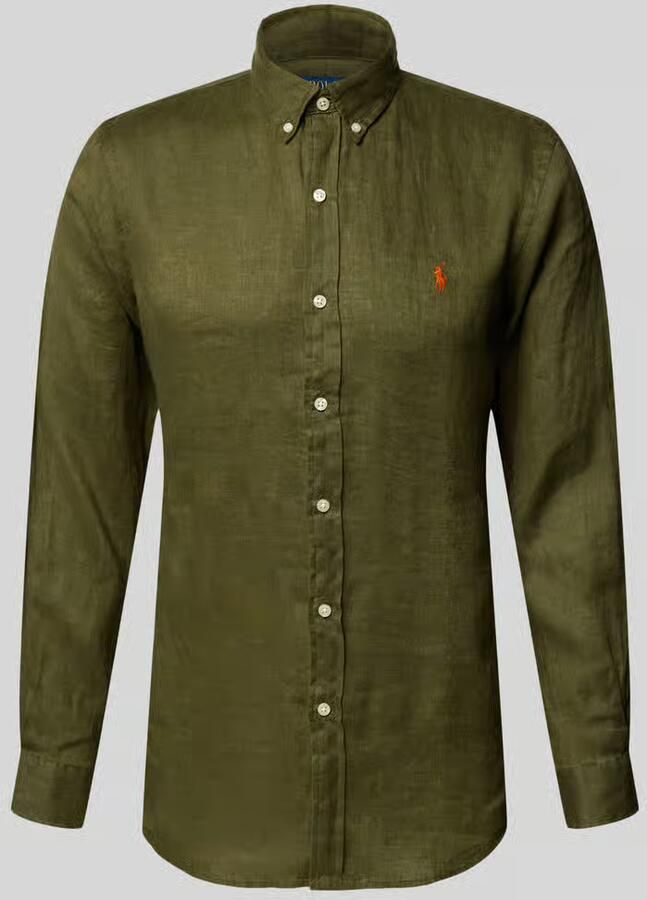 Polo Ralph Lauren Slim fit vrijetijdsoverhemd van puur linnen - Foto 2