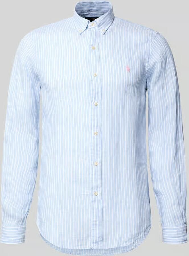Polo Ralph Lauren Slim fit vrijetijdsoverhemd van puur linnen - Foto 2