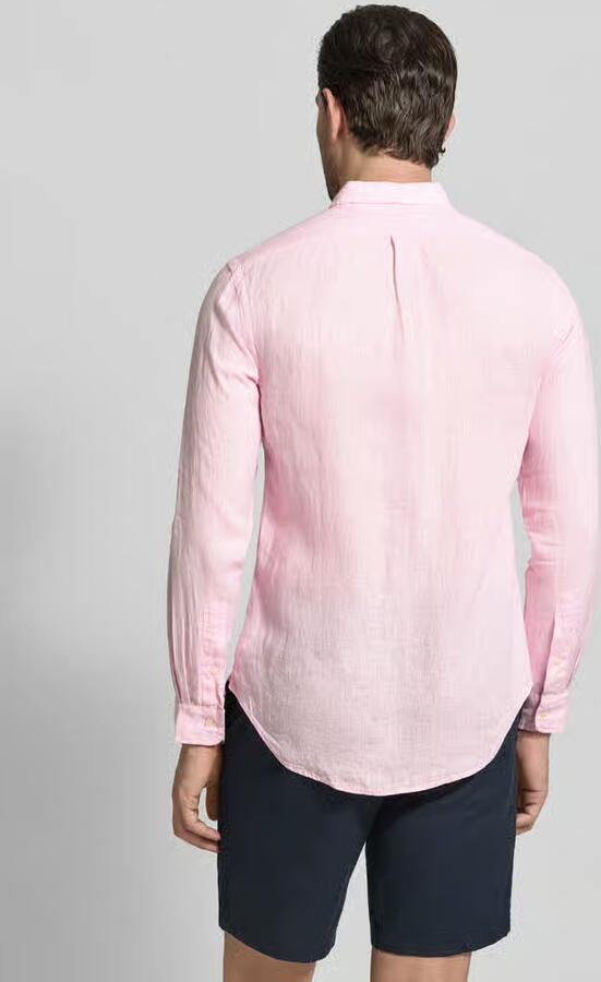 Polo Ralph Lauren Slim fit vrijetijdsoverhemd van puur linnen - Foto 4