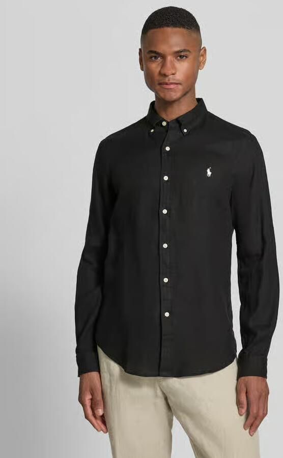 Polo Ralph Lauren Slim fit vrijetijdsoverhemd van puur linnen - Foto 2