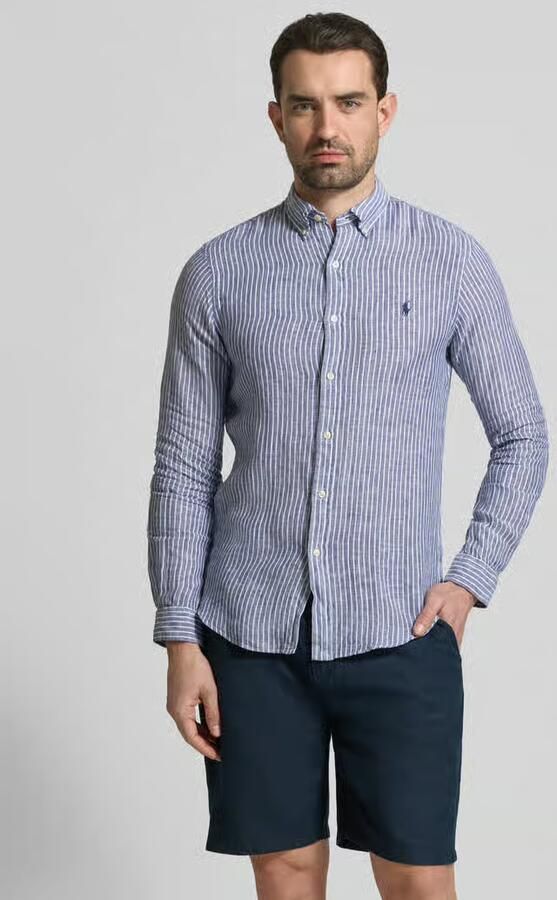 Polo Ralph Lauren Slim fit vrijetijdsoverhemd van puur linnen - Foto 2