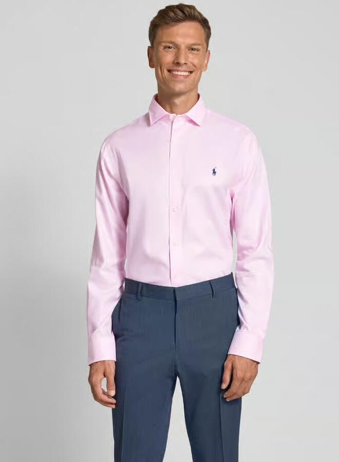 Polo Ralph Lauren Slim fit zakelijk overhemd met kentkraag - Foto 2