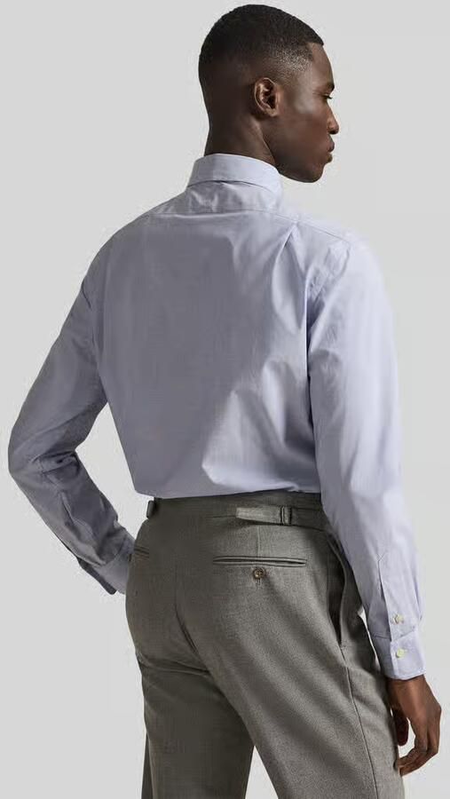 Polo Ralph Lauren Regular fit zakelijk overhemd met logostitching - Foto 6