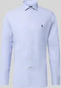 Polo Ralph Lauren Regular fit zakelijk overhemd met logostitching - Foto 8