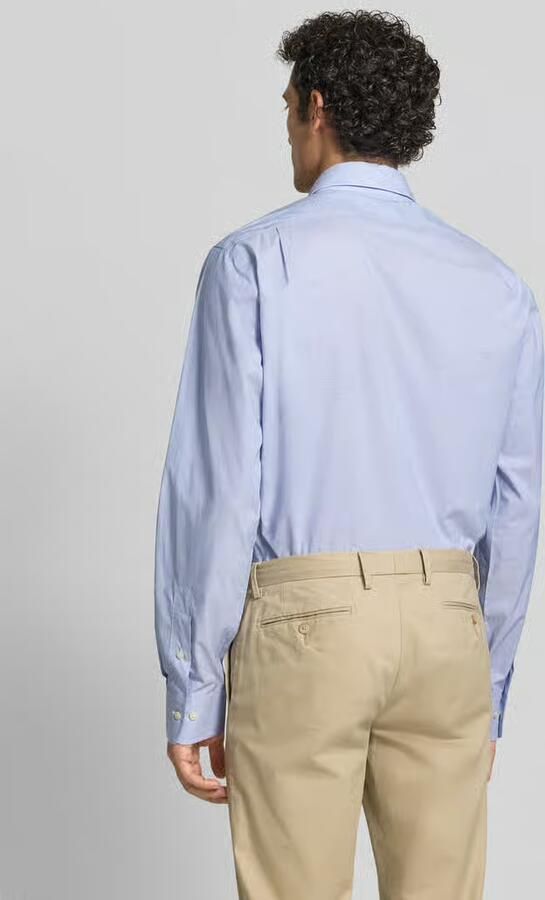 Polo Ralph Lauren Regular fit zakelijk overhemd met logostitching - Foto 3