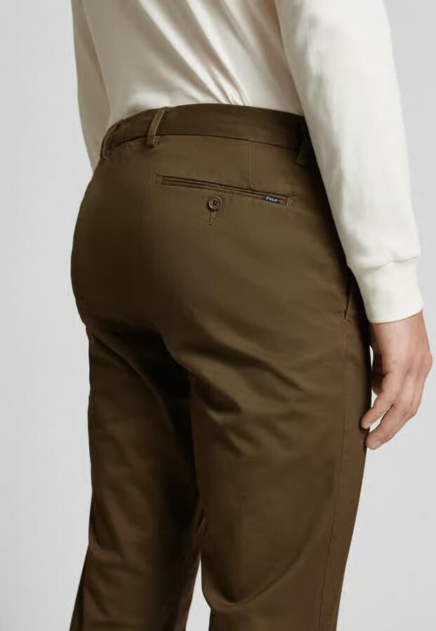 Polo Ralph Lauren Slim stretch fit chino met riemlussen - Foto 2