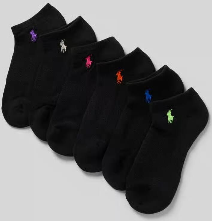 Polo Ralph Lauren Sneakersokken in een set van 6 paar